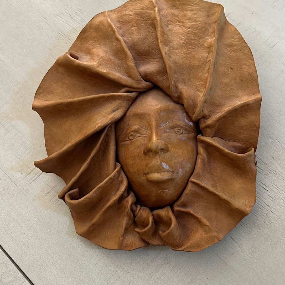 Leather Wrapped Face 